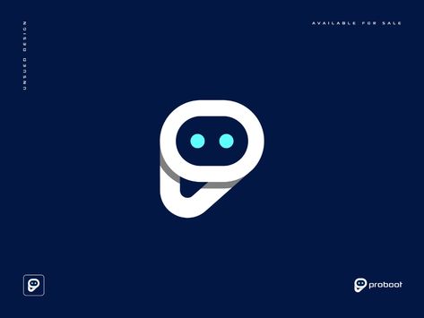 Robot logo I P logo by Omor Faruk on Dribbble Automation Logo Design, Robotics Logo, Technologies Logo, Talk Logo, Robot Logo, Hotel Logo Design, Apartment Bar, P Logo Design, Support Logo