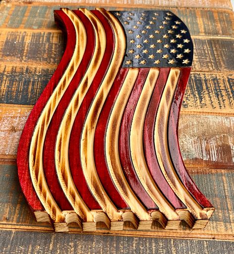 SMALL WOODEN AMERICAN Flag, Wavy Us Flag, Rustic American Flag, Wavy Flag, American Wavy, Usa, Rustic Wooden Waving Shinning American Flag by GasmaskWoodworkzllc on Etsy Wooden Crosses Diy, Fouth Of July Crafts, Wood Crosses Diy, Wavy Flag, Pallet Furniture Designs, Rustic American Flag, Wooden American Flag, American Flag Wood, Wooden Flag