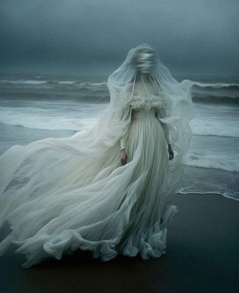 Natalie Shau, Woman In White, Mermaid Aesthetic, Sea Witch, Fantasy Aesthetic, Dark Photography, Photo Reference, Photography Inspo, Halloween Outfits