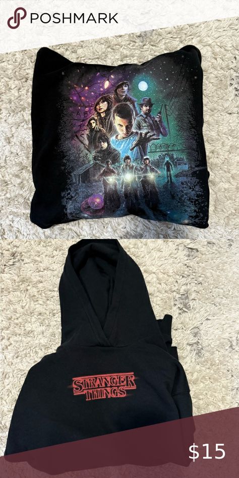 H&M Stranger Things hoodie Stranger Things Hoodie, My Son, Stranger Things, H&m, Size 12, Shop My, Best Deals, Closet