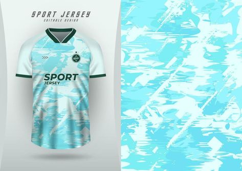 Blue Jersey Design, Volleyball Jersey Design, Sports Uniform Design, Running Jersey, Racing Jersey, Football Shirt Designs, Sports Uniform, Volleyball Jerseys, Sports Jersey Design