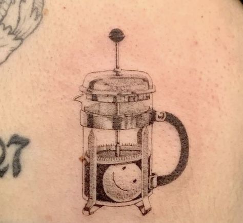 French Press Tattoo, French Press, Tatting, Google Search, Tattoos