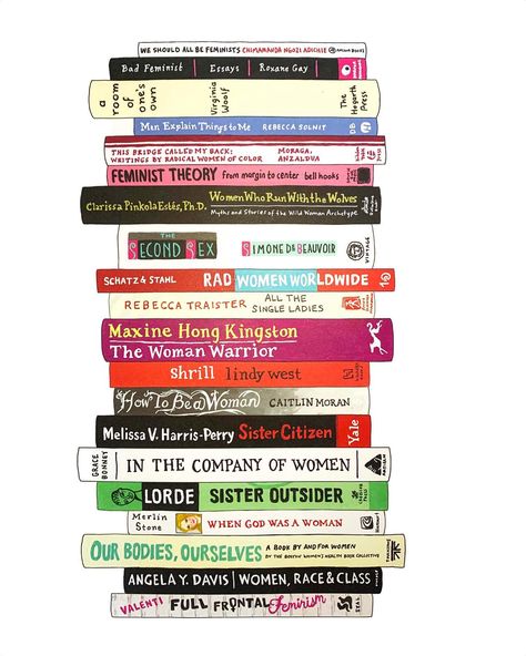 Ideal Bookshelf, Maxine Hong Kingston, Club Merch, Radical Women, Feminist Theory, Big Books, Chimamanda Ngozi Adichie, Love Books, Library Decor