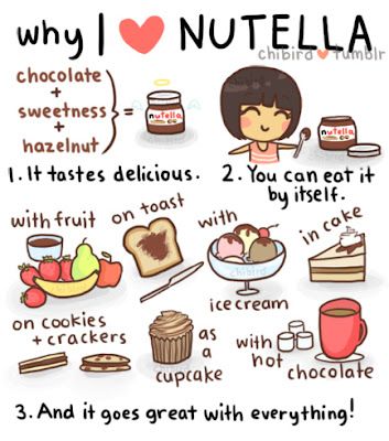 ideas for Julia...like we need more uses for that expensive Nutella! Cartoon Recipe, Nutella Lover, Cream Crackers, Cracker Cookies, Chocolate Nutella, Nutella Recipes, Ice Cream Cookies, What To Eat, Chocolate Cupcakes