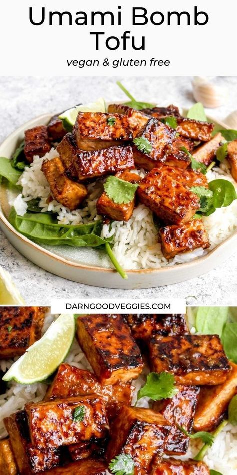 Resep Vegan, Tofu Recipes Healthy, Tofu Recipes Vegan, Tofu Dishes, Tasty Vegetarian Recipes, Vegetarian Dinners, Tofu Recipes, Veg Recipes, Meatless Meals