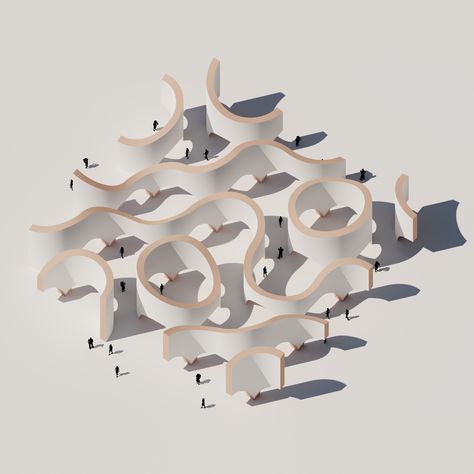 Truchet Pattern Pavilion generated in Rhino Grasshopper #rhinograsshopper #Rhino #grasshopper #architecture #design #라이노 #건축 #디자인 #tutorial #pattern #그래스호퍼 #facade #grasshopper3d #grasshopper #parametric Parametric Design Pattern, Truchet Pattern, Rhino Grasshopper Design, Grasshopper Tower Design, Grasshopper Architecture, Rhino Tutorial Architecture, Rhino Render, Grasshopper Pavilion, Rhino Grasshopper Architecture