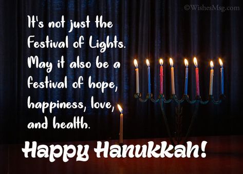 Hanukkah Wishes : Happy Hanukkah Messages & Quotes - WishesMsg Hannukah Quotes, Happy Hanukkah Images, Hanukkah Cards Handmade, Hanukkah Quote, Happy Hannukah, Hanukkah Greeting, How To Celebrate Hanukkah, Hanukkah Candles, Hanukkah Cards