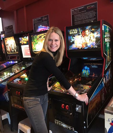 Casey Novak, Alexandra Cabot, Alex Cabot, Film Major, Stephanie March, Pinball Art, Vintage Arcade, Bottle Blonde, Console Games