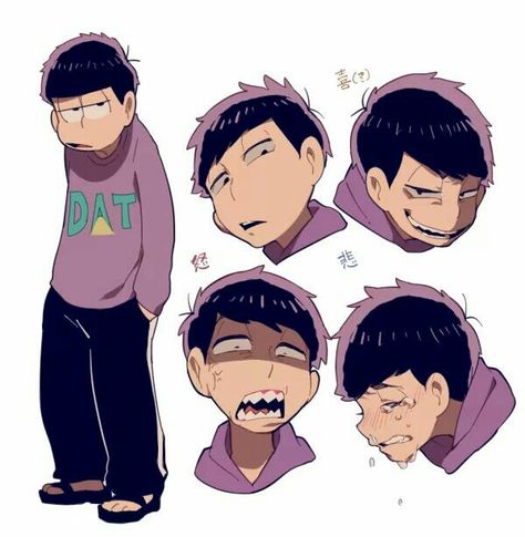 Osomatsu-san- Ichimatsu #Anime「♡」 Osomatsu San Ichimatsu, Osomatsu-san Fanart, Osomatsu San Doujinshi, Character Design Male, I'm A Simp, Spirit Animal, I Fall In Love, Manga Anime, Favorite Character