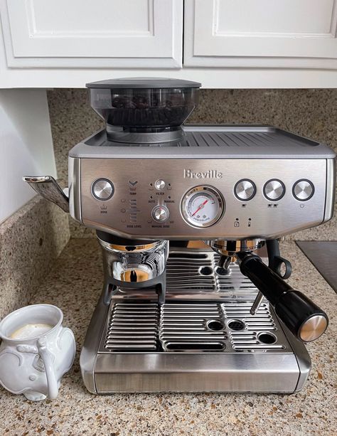 At Home Espresso, Diy Kombucha, Breville Espresso Machine, Breville Espresso, Breville Barista Express, Home Espresso Machine, Espresso At Home, Coffee Guide, Keurig Coffee