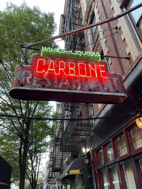 Carbone Nyc, Carbone Restaurant, American Pizza, 1920 Wedding, Restaurant Sign, Restaurant Inspired Recipes, Love Vibes, Restaurant Branding Design, Nyc Christmas