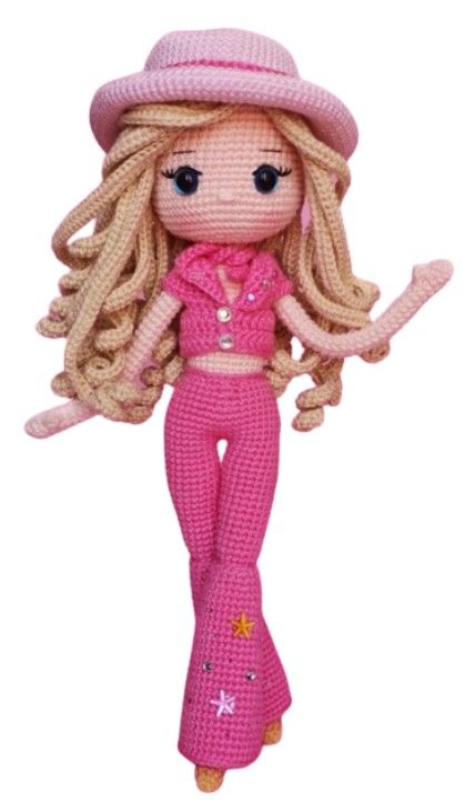 Amigurumi Barbie Free Crochet Pattern - Amigurumi Crochet Barbie Patterns, Crochet Doll Clothes Free Pattern, Doll Amigurumi Free Pattern, Crochet Dolls Free Patterns, Pola Amigurumi, Easy Crochet Baby, Crochet Amigurumi Free, Crochet Doll Clothes, Fun Crochet Projects