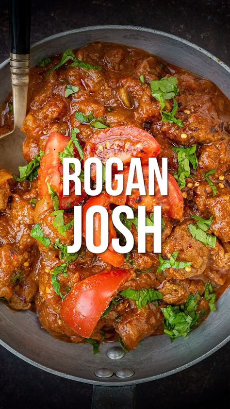 Lamb Rogan Josh Recipe, Rogan Josh Recipe, Lamb Rogan Josh, Drink Recipies, Fakeaway Recipes, Curry Recipes Easy, Rogan Josh, Homemade Curry, Pot Recipes Healthy