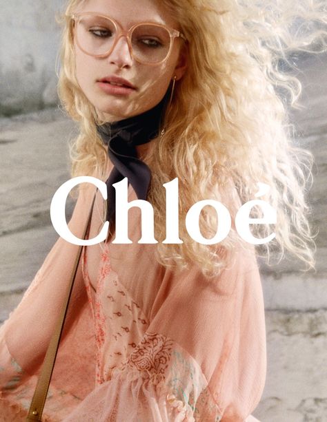 Chloe fall-winter 2016 campaign 2021 Makeup, Chloe Perfume, Chloe Fashion, Fashion Campaign, Glasses Fashion Women, Campaign Fashion, Fashion Photography Inspiration, Web Banner Design, Long Blonde