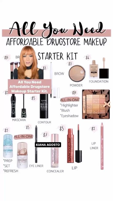 All You Need: Affordable/Budget Friendly Drugstore Makeup Starter Kit💰Follow My Page For More Daily Content Like This! e.l.f. Cosmetics NYX Professional Makeup Rimmel London US Rimmel London wet n wild Physicians Formula Essence Makeup Revolution #anastasiabeverlyhills #cheapmakeup #dupes #hauls #hudabeauty #makeup #makeupaddict #makeupaddicted #makeupandhair #makeupartistworld #makeupbag #makeupblogger #makeupcommunity #makeupdupes #makeupdolls #makeupenthusiast #makeupinfluencer #makeupp Best Hair Conditioner, Budget Makeup, Drugstore Makeup Tutorial, Makeup Starter Kit, Essence Makeup, Best Drugstore Makeup, Cheap Makeup, Rimmel London, Makeup Must Haves