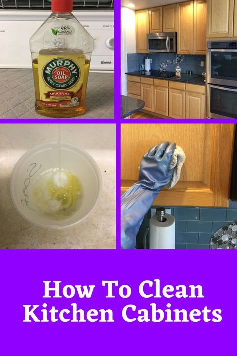 Are your kitchen cabinets starting to look a little greasy? Don't worry, we've got your back with 'Best Way To Clean Kitchen Cabinets: Quick and Easy - Chas' Crazy Creations'. We'll walk you through simple, quick tips that will make your cabinets look like new. With Murphy's Oil Soap and some clever cleaning hacks, the greasy grime won't stand a chance. See these tips now. Cabinet Cleaning Solution, How To Clean Wood Cabinets Kitchens, Cleaning Wood Cabinets Kitchen, Clean Cabinets Kitchen Grease, Cleaning Greasy Kitchen Cabinets, Best Way To Clean Kitchen Cabinets, Kitchen Cabinet Cleaning, Clean Wood Cabinets, Cleaning Wooden Cabinets