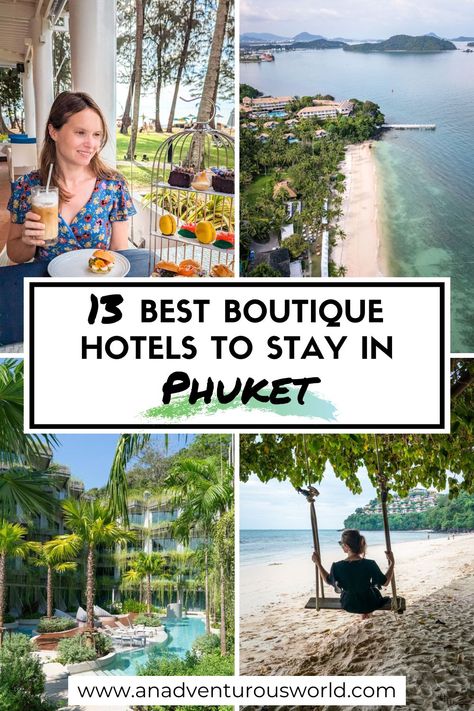 Looking for the coolest hotels in Phuket, Thailand? From rooms with private pools to the beautiful beaches of Cape Panwa, check out these hotels! #phuket #phukethotels #hotelsinphuket #coolhotelsinphuket #coolesthotelsinphuket #boutiquehotelsinphuket #luxuryhotelsinphuket #placestostayinphuket #wheretostayinphuket #phukethotelguide Phuket Thailand Hotels, Best Places To Stay In Phuket, Hotels In Phuket Thailand, Phuket Thailand Travel, Thailand Hotels Luxury, Coolest Hotels, Hotel In Thailand, Elephant Sanctuary Thailand Phuket, Bucket List Hotels