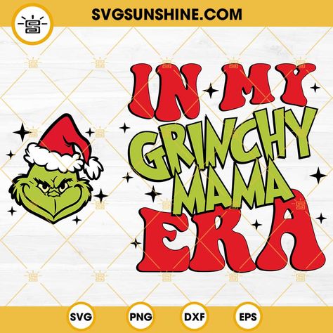 Grinch Christmas Svg, Movies Christmas, Auntie Era, The Grinch Movie, Designs For Cricut, Floral Quotes, Svg Grinch, Disney Embroidery, Doodle Lettering