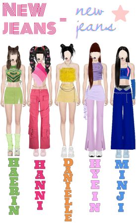 Mini Outfit Newjeans, Mini Outfit, Green Butterfly, Purple Butterfly, Outfit Maker, Kpop Outfits, Anime Background, Stage Outfits, Jean Outfits