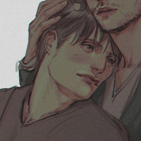 ◜♡◞ Hannibal & Will ◜♡◞ artist: @BCrushed Matching Hannigram Pfps, Hannigram Matching Icons, Hannibal Matching Pfp, Hannibal Icon, Hannibal Pfp, Hannibal Actor, Icon Match, Pfp Insta, Hannibal Nbc