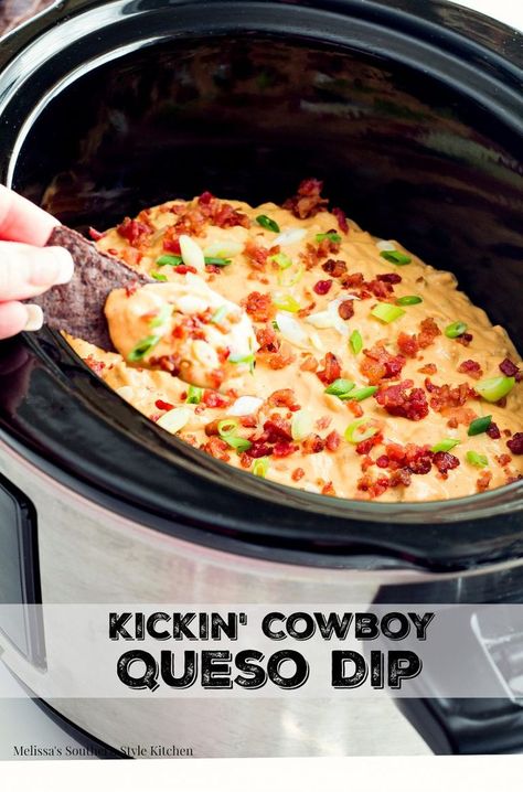 Crock Pot Mushrooms, Crock Pot Sloppy Joe, Cowboy Queso Dip, Cowboy Queso, Crockpot Party, Soup Crock Pot, Crock Pot Dips, Mushrooms And Onions, Crock Pot Recipes