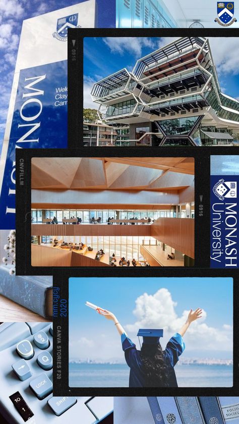 Monash University Aesthetic, Monash University Australia, College Abroad, Australia Wallpaper, University Australia, 2023 Goals, Monash University, University Of Melbourne, Dream College