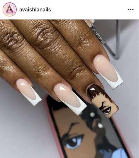 Character Nail Art, Business Nails, Nail Goals, Nail Decor, Cute Nail Ideas, Trendy Nail, Nail Styles, Coffin Nails Designs, Painting Inspo