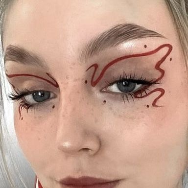 Funky Makeup, Vampire Bride, Cute Eye Makeup, Graphic Makeup, Rave Makeup, Swag Makeup, Ethereal Makeup, Makijaż Smokey Eye, Dope Makeup