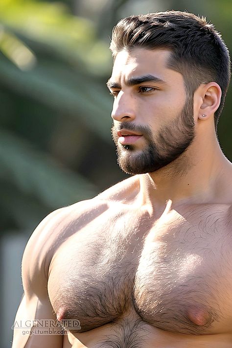 J O E P Back Muscles Men, Boys Beard Style, Lean Muscle Men, Muscular Men Fashion, Muscular Neck, Dad Bodies, Beard Muscle, Chest Exercises, Greek Men