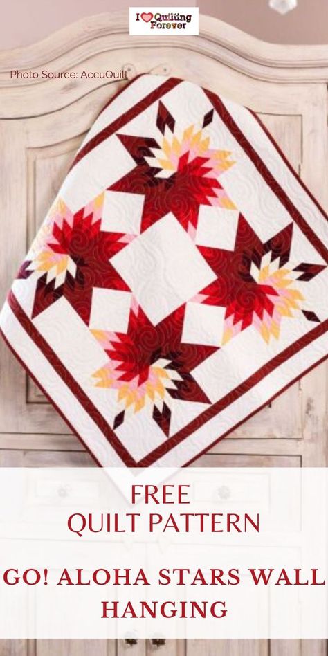 Free Applique Quilt Patterns, Quilted Wall Hangings Patterns, Quilt Stars, Wall Hanging Quilt, Quilt Wall Hanging, Christmas Quilt Patterns, Hanging Quilts, Quilt Wall, Applique Quilt Patterns