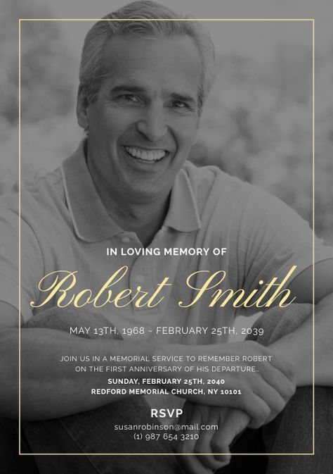 In Loving Memory Template, Unveiling Invitation Cards, Rip Template, Program Design Ideas, Memorial Planning, Memorial Service Invitation, Memorial Design, Memorial Program, Memorial Cards