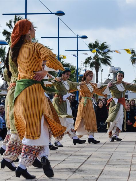 Cypriot Traditional Dress, Cyprus Clothing, Cypriot Culture, Turkish Dance, Turkey Culture, Card Postal, Cyprus Island, Mediterranean Culture, Asian Traditional Clothes