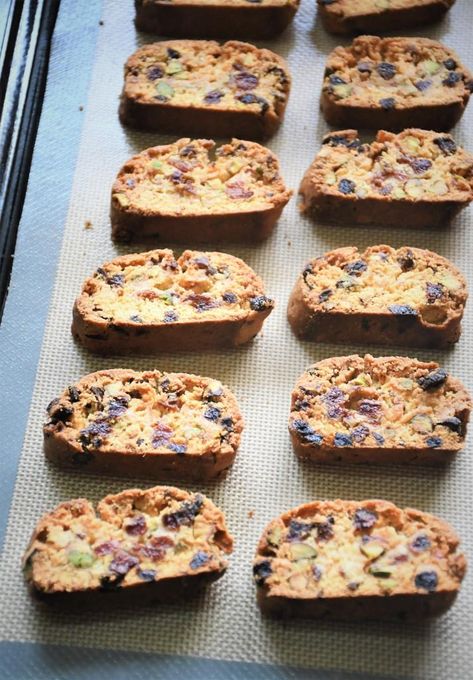 Apricot Biscotti Recipe, Eggless Biscotti, Eggless Biscotti Recipe, Apricot Biscotti, Cranberry Biscotti Recipe, Italian Biscotti Recipe, Best Biscotti Recipe, Baking Snacks, Cranberry Pistachio Biscotti