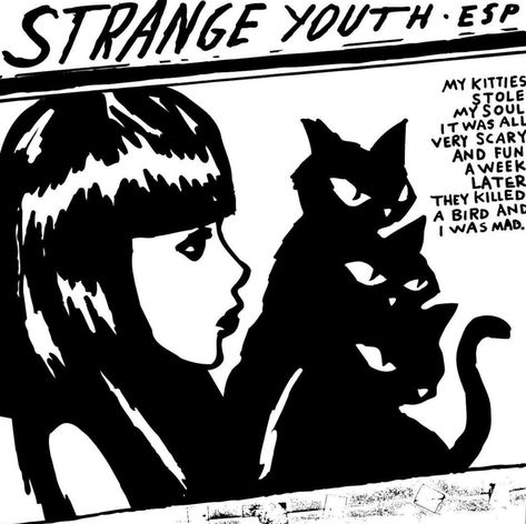 Emily Strange, Goth Princess, Small Creatures, Rock Aesthetic, Emily The Strange, Arte Punk, Sonic Youth, Gothic Rock, As Humans