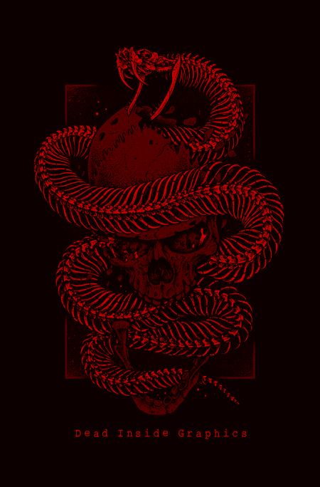 Red And Black Dark Aesthetic, Red Snake Wallpaper, Aesthetic Backgrounds Horizontal, Snake Picture, Aesthetic Skull, Skull And Snake, Floral Fabric Design, Witch Wallpaper, Red Aesthetic Grunge