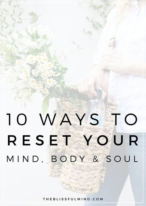 10 Simple Ways To Reset Your Mind, Body, And Soul Reset Your Mind, In A Rut, Simple Plan, Stuck In A Rut, Spa Water, Mind Body And Soul, Mind Body Soul, Healthy Mind, Body And Soul