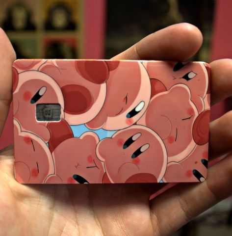 Unbelievable offer! Kirby Credit Card Skin Nintendo Cute Anime Kirby Covered Pattern HD Sticker Glossy or Holographic Gaming Decal Gamer Card Cover Chip Cut, at an incredible price of $5.00 Don't miss out on this sensational deal! #CreditCardCover #CreditCardSkin #WaddleDee #Nintendo #KirbySticker #CuteKirby #Gameboy #Kirby #CustomCreditCard #KirbyCardSkin Credit Card Sticker, Laptop Decals, Laptop Decal, Kirby, Cute Anime, Card Games, Nintendo, Credit Card, The Incredibles