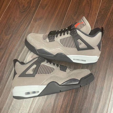 TheShoeBox on Instagram: “Jordan 4 Taupe Haze $380 -Size 10.5 (New) . . Link in Bio . . #TSB #TheShoeBox #TheShoeBoxATL #Jordan #Taupe #Brown #Mocha #Freshkicks…” Brown Jordan 4s, Jordan 4 Taupe Haze, Taupe Haze, Hat Jewelry, Jordan Shoes Retro, Jordan 4s, Shoes Retro, Jordan 2, Shoe Inspo