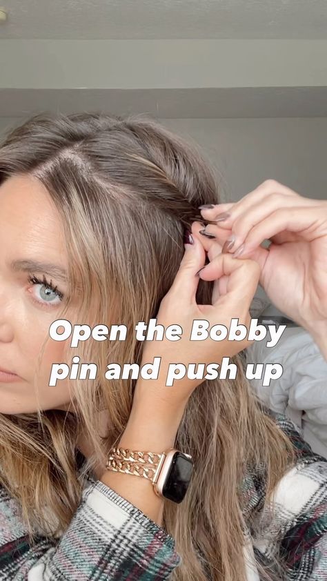 Brooke Roundy Hair Tips Makeup Tips | Yup I totally get it- hair can be slippery!! Some things to help lock in the Bobby pins: 1. Use Textured Hair: Bobby pins hold better in... | Instagram High Humidity Hairstyles, Humidity Hair, Mom Hairstyles, Messy Bun, Push Up, Textured Hair, Hair Hacks, Bobby Pins, Hair Tutorial