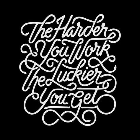 Work Harder Tattoo, Harder Tattoo, Calligraphy Signs, Typography Love, Hand Lettering Fonts, Hand Lettering Alphabet, Work Harder, For Wallpaper, Shirt Print Design