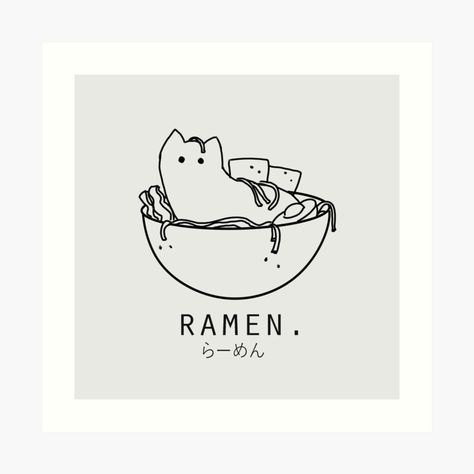 cat ramen japan japanese noodle yummy kawaii japanese food anime manga bowl minimalist cat in ramen bowl noodle bowl cat lady soba udon asian cuisine cat mom ramen bowl Ramen Cat Illustration, Cat Ramen Tattoo, Cat Eating Ramen Tattoo, Ramen Tattoo Simple, Ramen Bowl Drawing, Ramen Bowl Tattoo, Ramen Drawing, Ramen Tattoo, Ramen Noodle Bowl