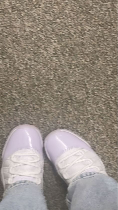 #shoes #sneakers #jordan #jordan11 #11 #purple #violet #jordans #pastel Violet Jordan 11 Outfits, Jordans Pastel, Jordan 11 Outfit, Sneakers Jordan, Purple Violet, Violet Purple, Jordan 11, Violet, Jordan