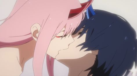 Zero Two and Hiro Darling In The Franxx Zero Two And Hiro, Zero Two, Darling In The Franxx, So In Love, In Love, Anime, On Instagram, Instagram