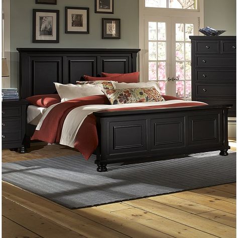 Black Bedroom Set, Wall Color Schemes, Belfort Furniture, Hudson Furniture, Wood Bedroom Sets, King Storage Bed, Bassett Furniture, Bedroom Sets Queen, King Bedroom