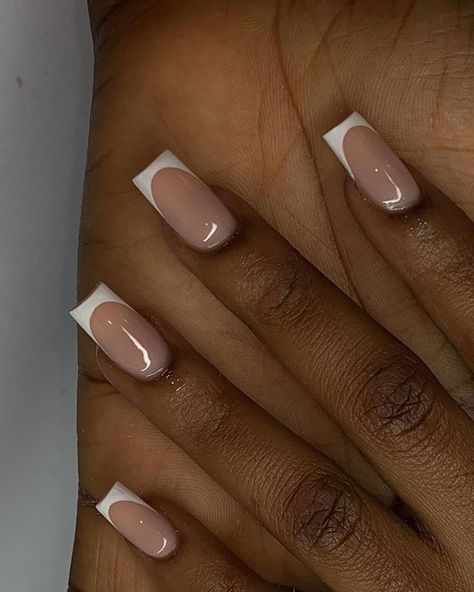 Black Silver Nails, Classy Almond Nails, Almond Acrylic Nails Designs, Gel Nails French, Work Nails, Glow Nails, Cream Nails, Almond Acrylic Nails, Short Acrylic Nails Designs