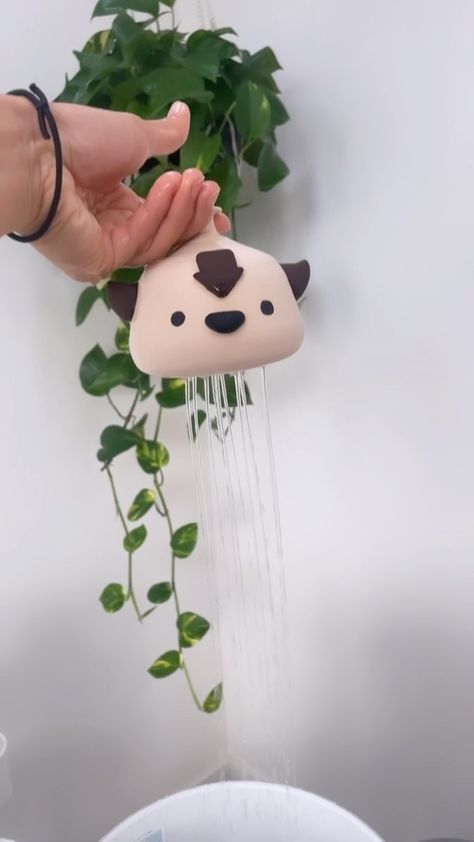 Appa watering bell has been BISQUED !!🌟 meaning it has survived the first of two firings. I put 1 Appa and 1 dumpling watering bell in… | Instagram Clay Watering Bell, Appa Clay Sculpture, Pottery Watering Bell, Watering Bell Pottery, Appa Pottery, Ceramic Watering Bell, Kawaii Pottery, Kawaii Ceramics, Charge It To The Game