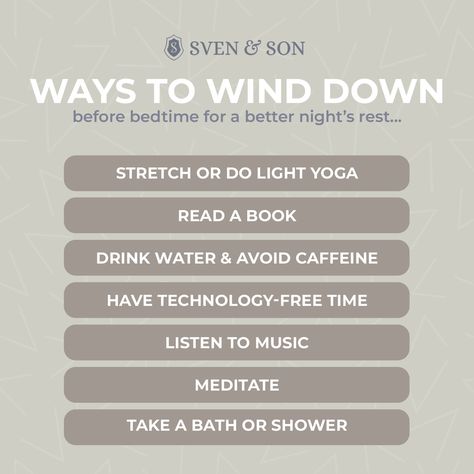 What is your favorite way to wind down before bed? Try some of these bedtime routines and see how it improves your sleep! Match a good routine with a Sven and Son bed and you are guaranteed to wake up refreshed and ready for a new day. #bettersleep Unwind Before Bed, A Good Routine, Yoga Reading, Bedtime Routines, Wake Up Refreshed, Wine Down, What Is Your Favorite, Before Bed, Health Check