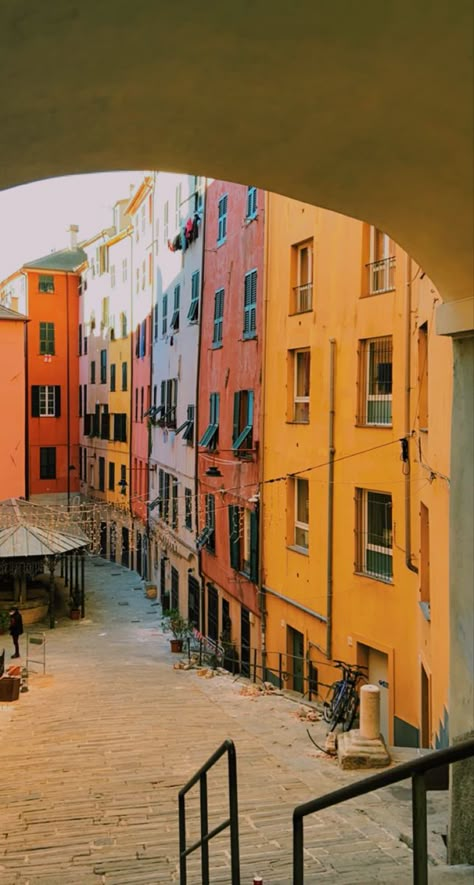 Italy Genoa, Genova Italy, Italy Vibes, Genoa Italy, Europe Tour, Travel Picture Ideas, Europe Aesthetic, Sketchbook Inspo, Italy Trip