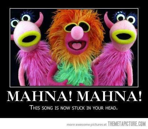 Muppets mana mahna this song is stuck in your head now Mahna Mahna, The Meta Picture, Fraggle Rock, The Muppet Show, The Muppets, Jim Henson, Film Tv, My Brain, Bones Funny