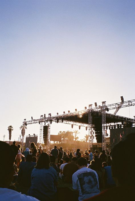 Coachella Outdoor Music, A Group Of People, Snap Out Of It, Concert Stage, Concert Aesthetic, Outdoor Concert, I'm With The Band, Group Of People, Concert Photography